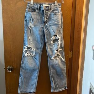 Eunina Super High Rise Dad Jean